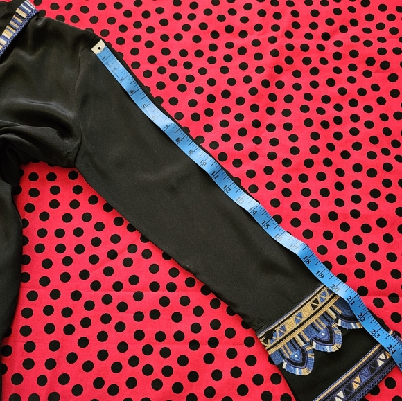 New Women's Kobi Halperin Long Sleeve Designer Blouse Size S. - Picture 8 of 15